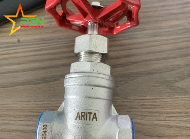 VAN CỔNG INOX NỐI REN 304 ARITA SCREW-END-BSPT /ARITA-SS-GATE-VALVE-SCREW-END-BSPT