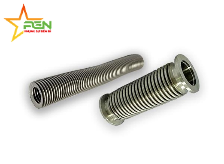 Ống bellows chân không KF/CF/ISO bằng thép không gỉ- Inox Vi Sinh