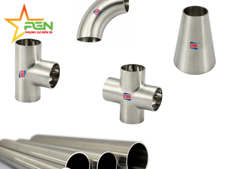 PHỤ KIỆN,ỐNG NỐI BÁN DẪN/VI ĐIỆN TỬ INOX VI SINH