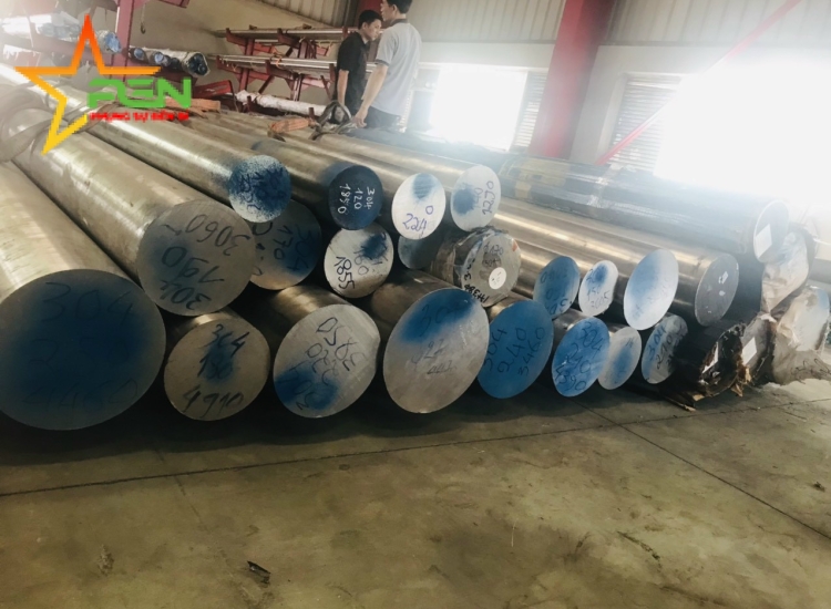 LÁP TRÒN ĐẶC 304- PHI 250|STAINLESS STEEL 304 ROUND BAR , Diameter 250mm
