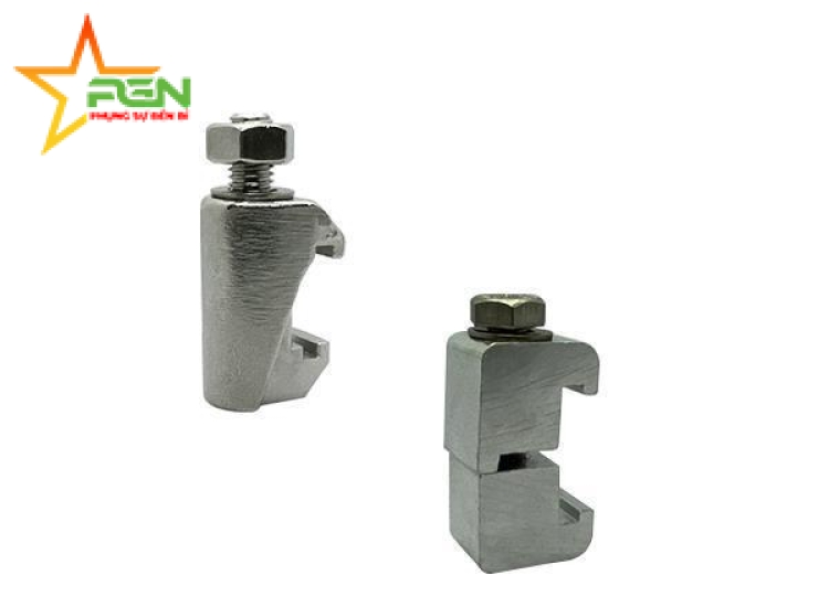  Kẹp đôi chữ C Inox SS304/Alu- Dùng Cho Ngành Công Nghiệp Bán Dẫn