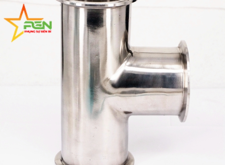 TÊ INOX VI SINH 304, TÊ  INOX VI SINH 316