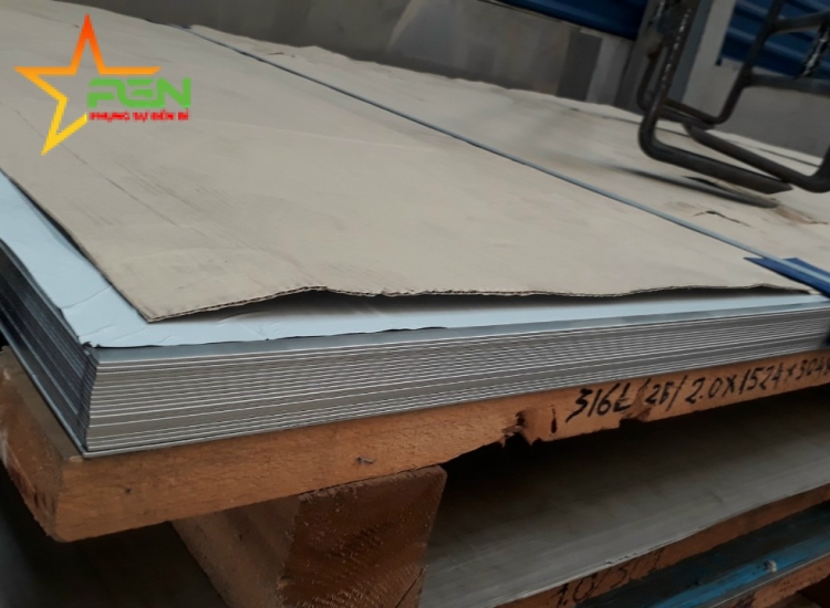 TẤM INOX 316/2B DÀY 2.0MM