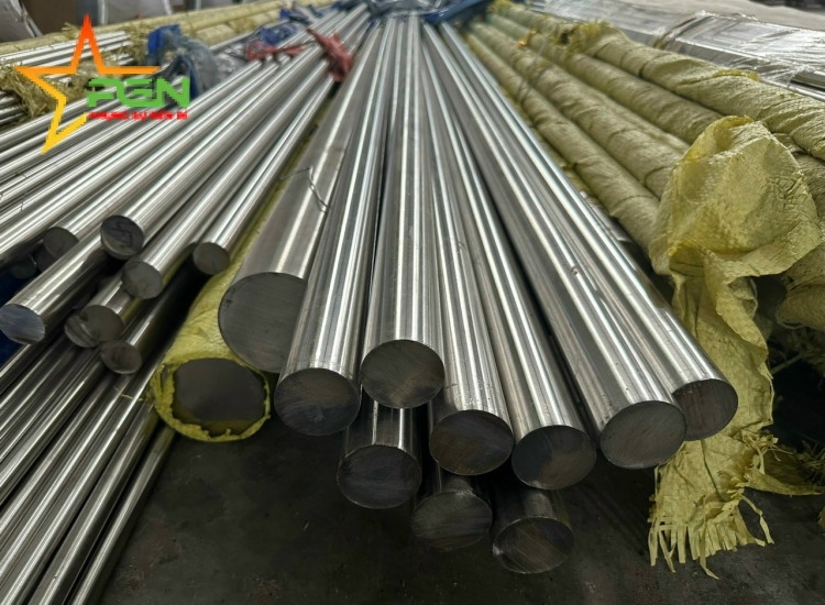 LÁP TRÒN ĐẶC 304- PHI 63|STAINLESS STEEL 304 ROUND BAR , Diameter 63mm