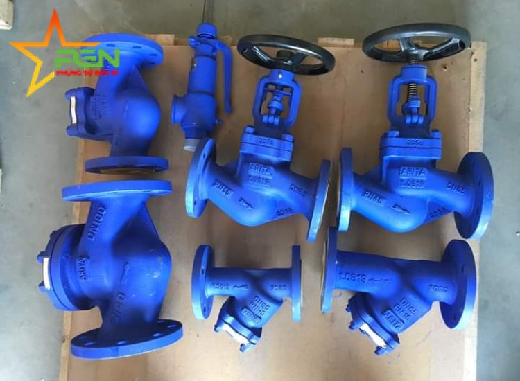 VAN CẦU HƠI CHỮ NGÃ ARITA S-PATTERN-PN40-ARV-202FED-SP-PN40/ARITA-CS-GLOBE-VALVE-S-PATTERN-PN40-ARV-202FED-SP-PN40