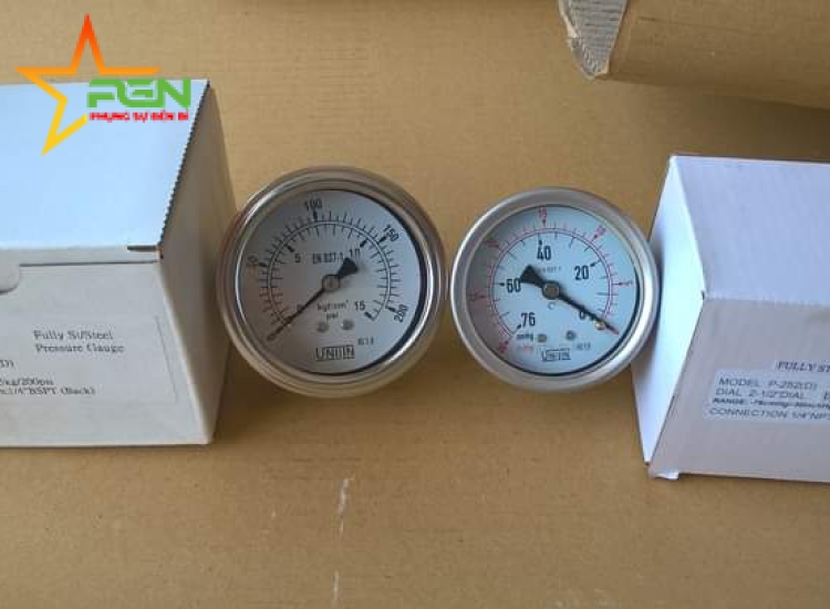 ĐỒNG HỒ ÁP SUẤT | UNIJIN | P252(A)