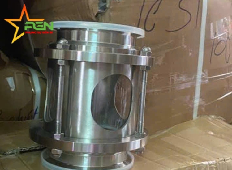 KÍNH QUAN SÁT ĐƯỜNG ỐNG INOX 304, 316, KÍNH QUAN SÁT