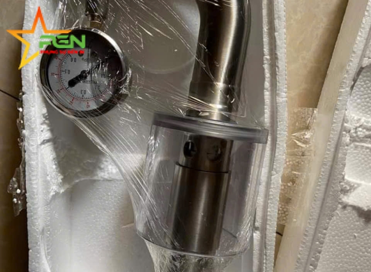 VAN AN TOÀN INOX VI SINH, sanitary stainless steel tri clamp safety valve pressure relief valve