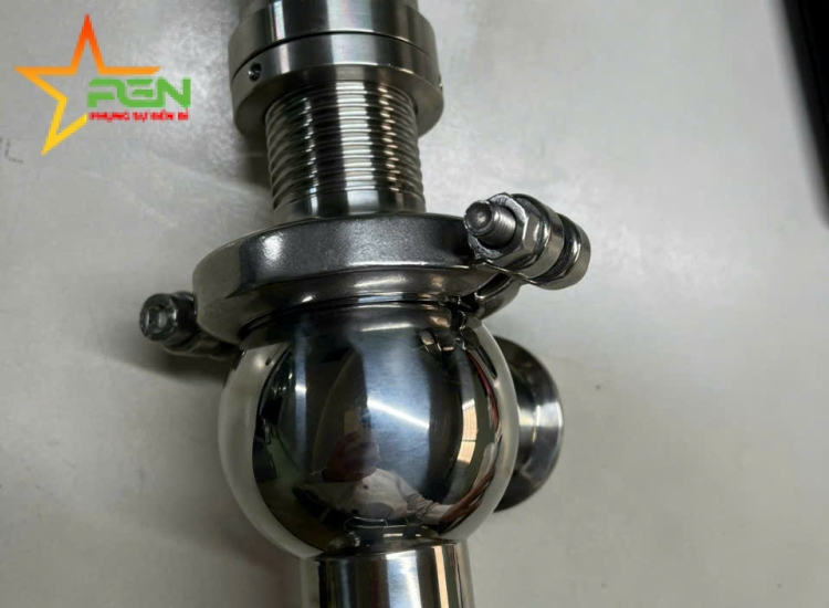 VAN AN TOÀN KẾT NỐI Clamp - INOX VI SINH