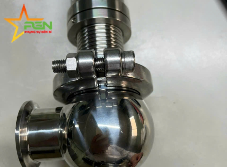 VAN AN TOÀN KẾT NỐI Clamp - INOX VI SINH