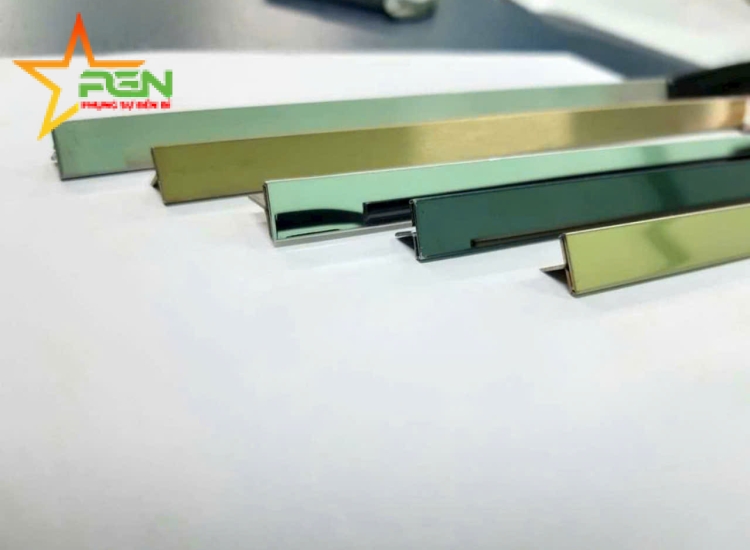 NẸP TRANG TRÍ CHỮ T - INOX MÀU