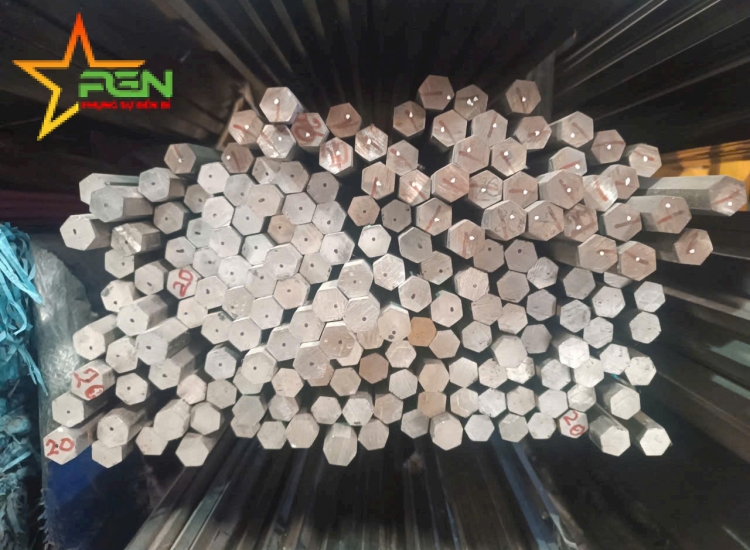 THANH LỤC GIÁC INOX 304|316 PHI 5|S304|316 Stainless Steel Hexagon Bar | Diameter 5mm