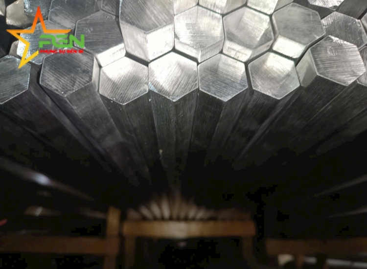 THANH LỤC GIÁC INOX 304|316 PHI 25|S304|316 Stainless Steel Hexagon Bar | Diameter 25mm