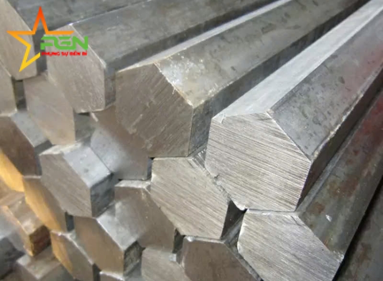 THANH LỤC GIÁC INOX 304|316 PHI 50 |S304|316 Stainless Steel Hexagon Bar | Diameter 50mm