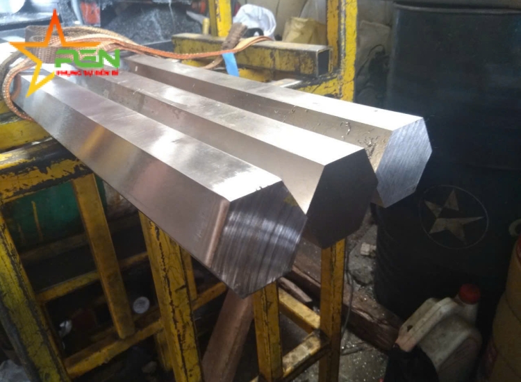THANH LỤC GIÁC INOX 304|316 PHI 70 |S304|316 Stainless Steel Hexagon Bar | Diameter 70mm