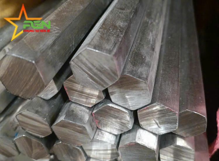 THANH LỤC GIÁC INOX 304|316 PHI 20|S304|316 Stainless Steel Hexagon Bar | Diameter 20mm
