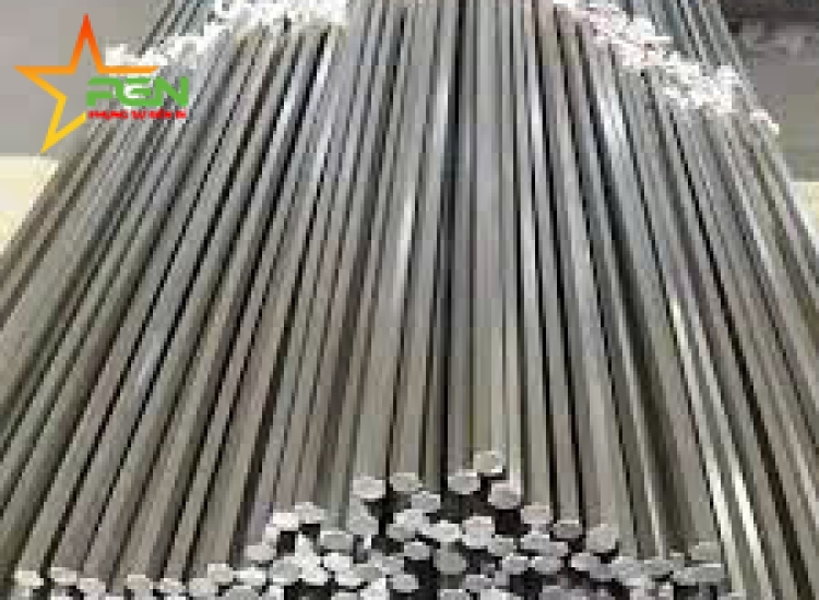 THANH LỤC GIÁC INOX 304|316 PHI 24|S304|316 Stainless Steel Hexagon Bar | Diameter 24mm