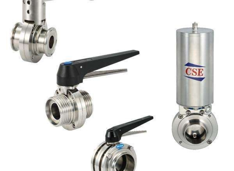 Van bướm Inox vi sinh 304,316/Auto Control Actuator For Butterfly Valve