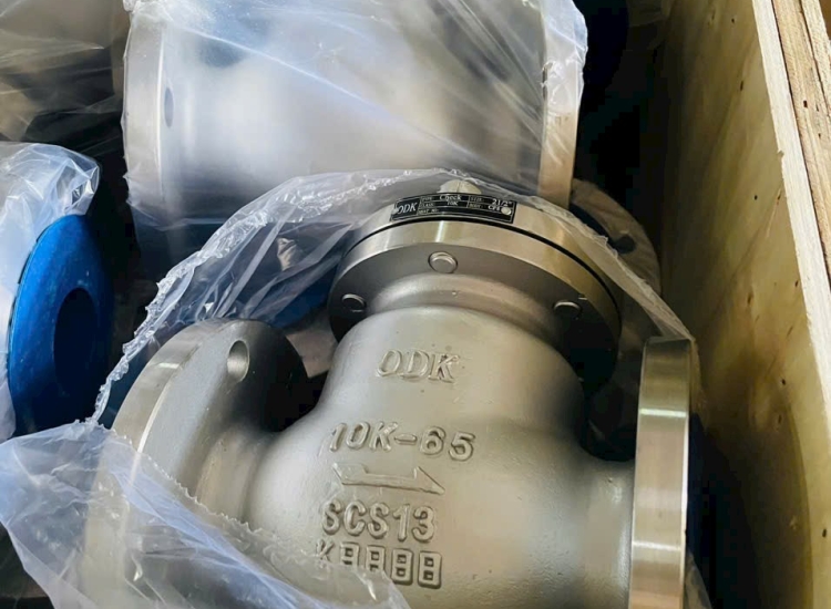 Van cầu inox nối bích Kitz UCB