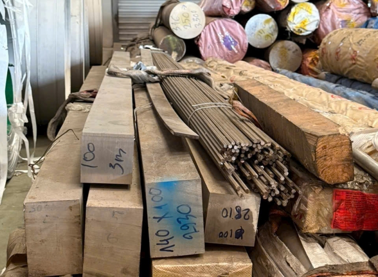 THANH LÁP VUÔNG ĐẶC INOX 304|316 - 150 x 150|Stainless Steel Square Bar 150 x 150 - 304|316