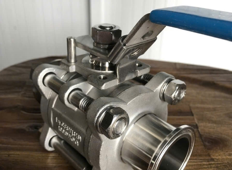 VAN BI INOX VI SINH 3 PC KẾT NỐI REN