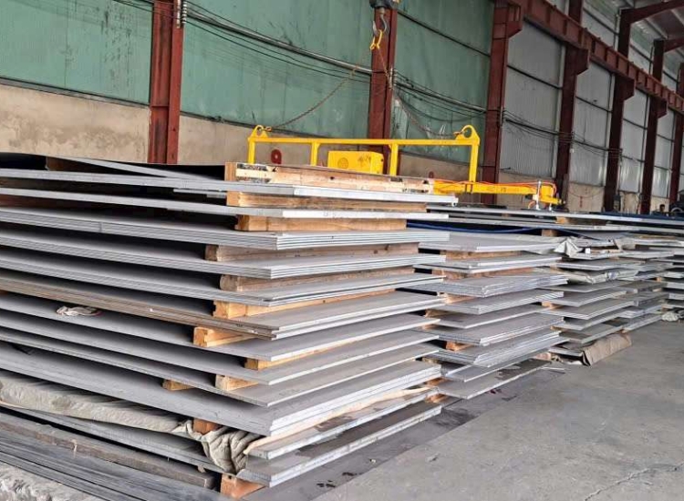 TẤM INOX 304-NO1 DÀY 9.0 MM/No.1